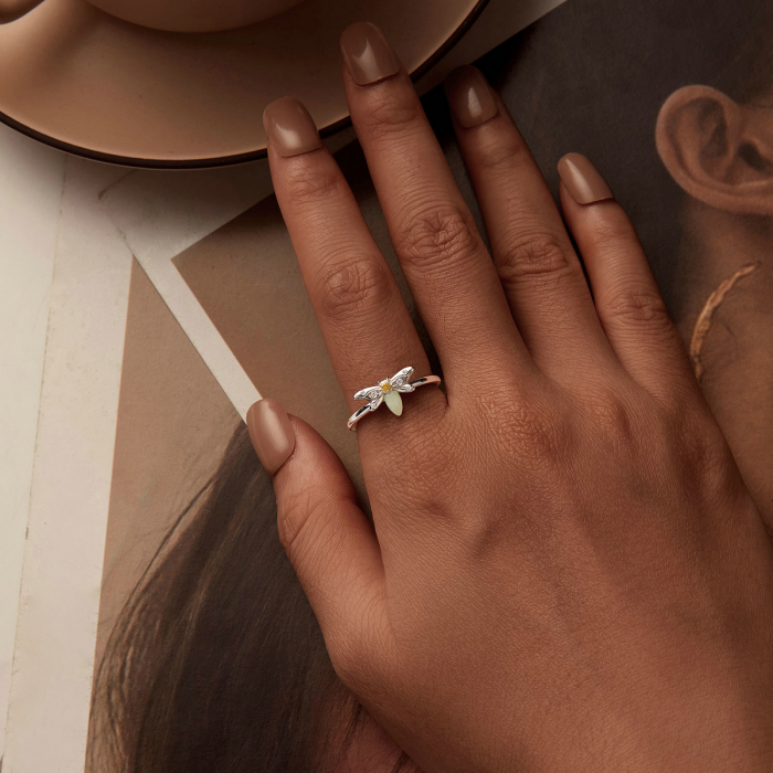 Inel argint albinuta fosforescenta [10]