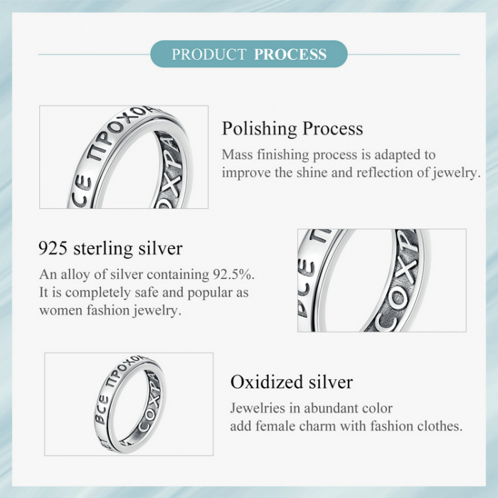 Inel argint antistres rotativ cu mesaj pozitiv [13]