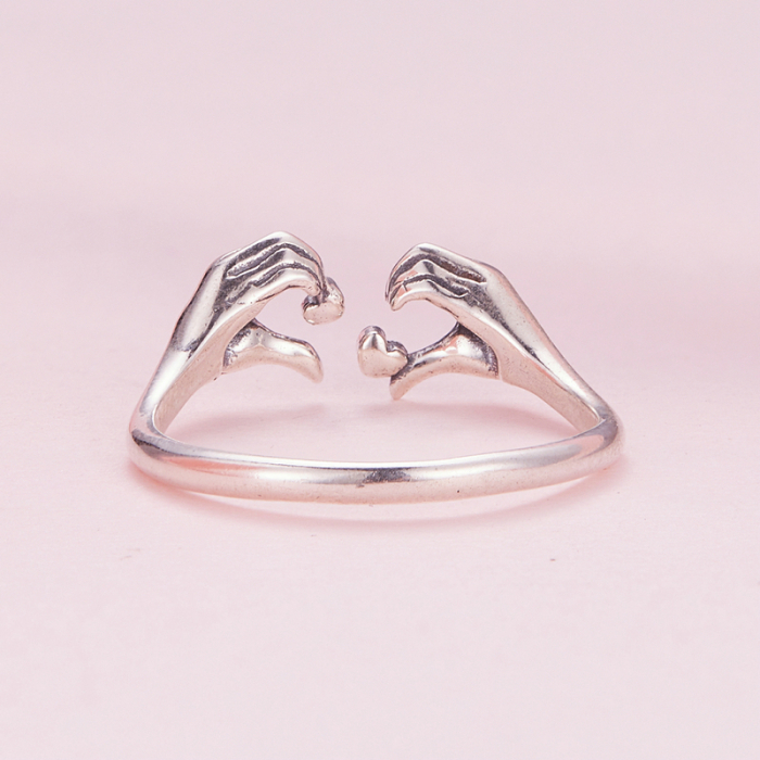 Inel argint atingerea dragostei [7]