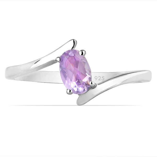 Inel argint Aurora, 925, cu ametist roz - IVA0035 [2]