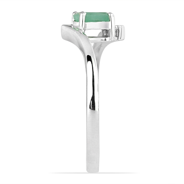 Inel argint Aurora, 925, cu smarald - IVA0037 [4]