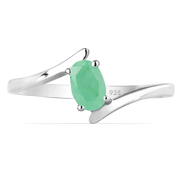 Inel argint Aurora, 925, cu smarald - IVA0037 [2]