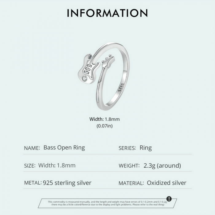 Inel argint chitara [9]