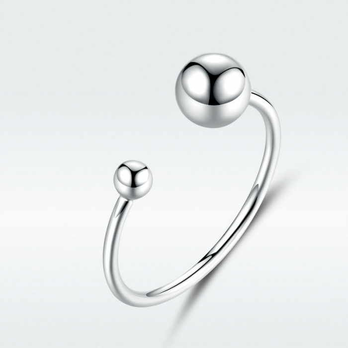 Inel argint cu bilute [7]