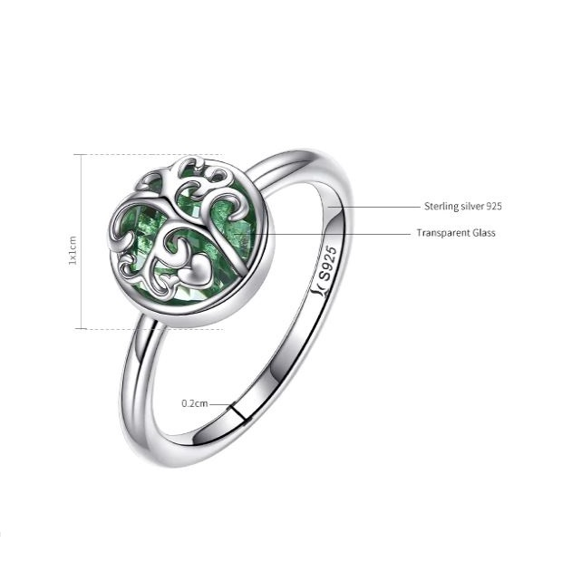 Inel argint cu copacul vietii [3]