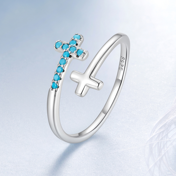 Inel argint cu cruciulite [3]