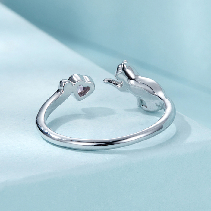 Inel argint cu pisicuta [5]