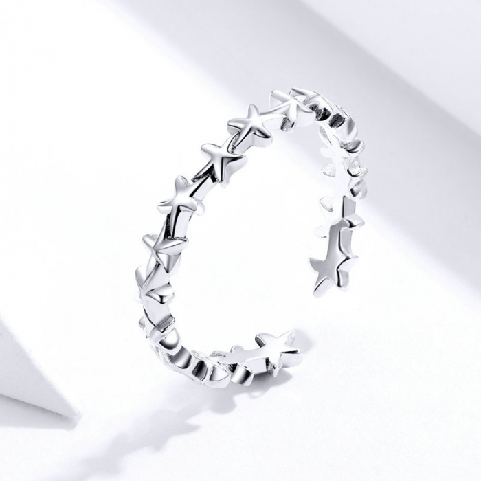 Inel argint cu stelute de mare [8]