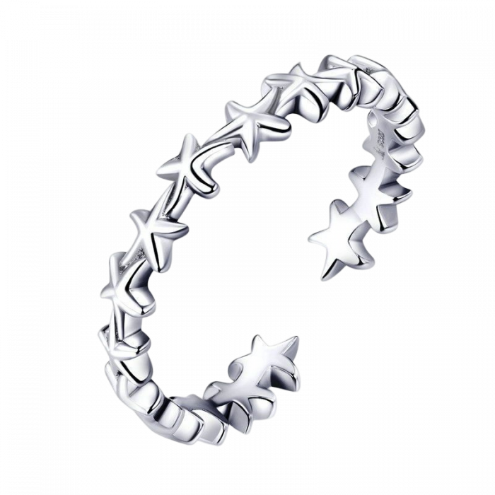 Inel argint cu stelute de mare [10]