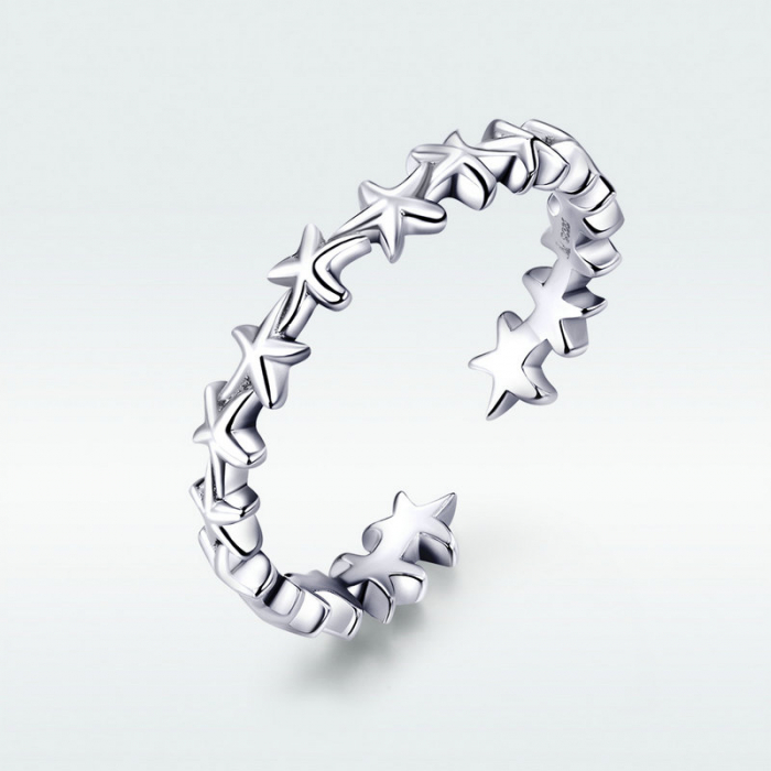 Inel argint cu stelute de mare [9]