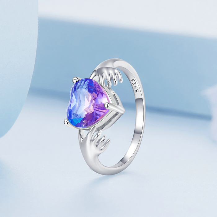 Inel argint dragoste protejata [2]