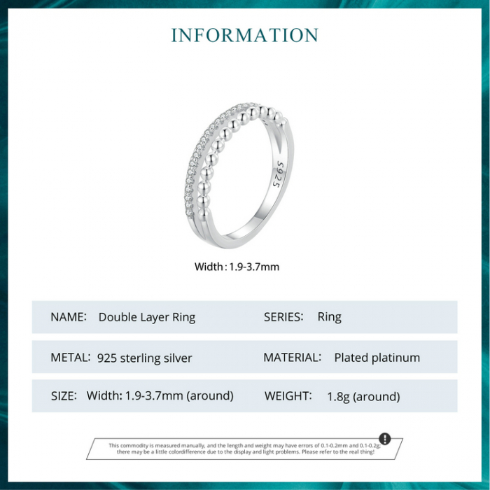 Inel argint dublu [10]