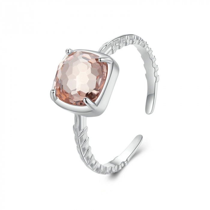 Inel argint elegant cu cristal [12]