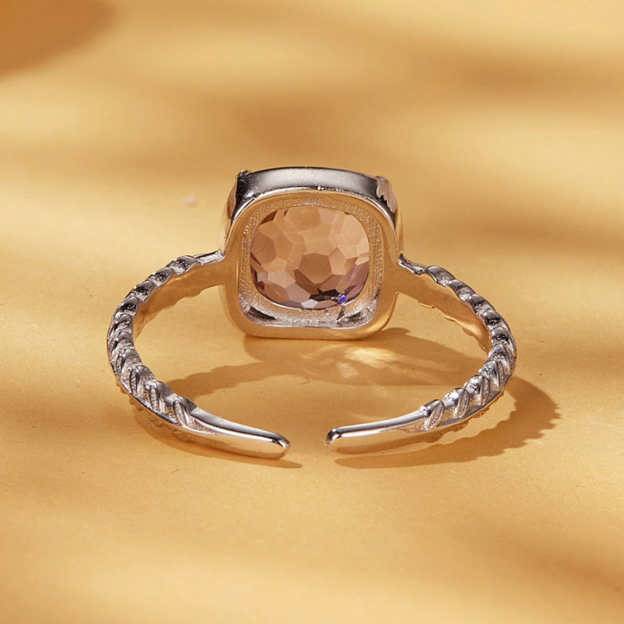 Inel argint elegant cu cristal [7]