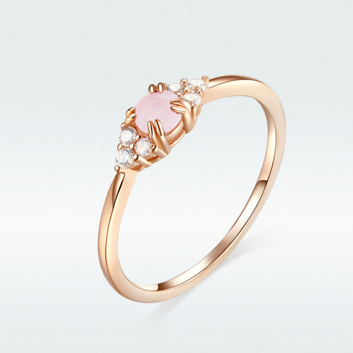 Inel argint elegant cu zirconii [9]