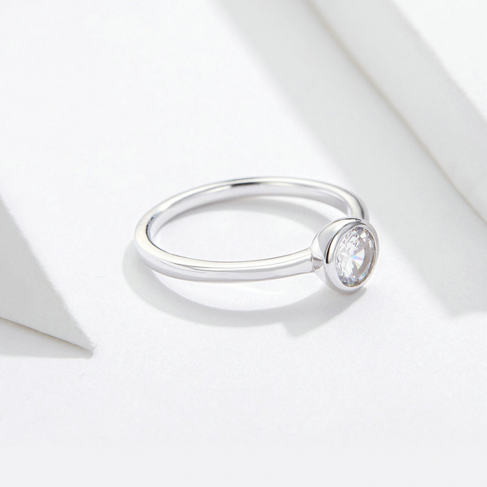 Inel argint minimalist Eleganta Simplitatii [4]