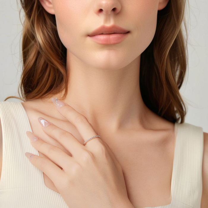 Inel argint Eternity [7]