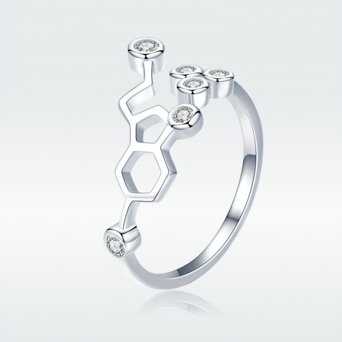 Inel argint fagure [3]