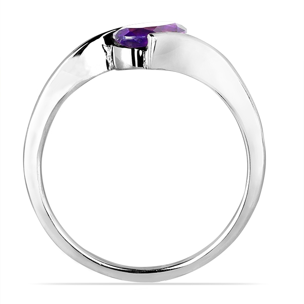 Inel argint Hope, 925, cu ametist african - IVA0006 [3]