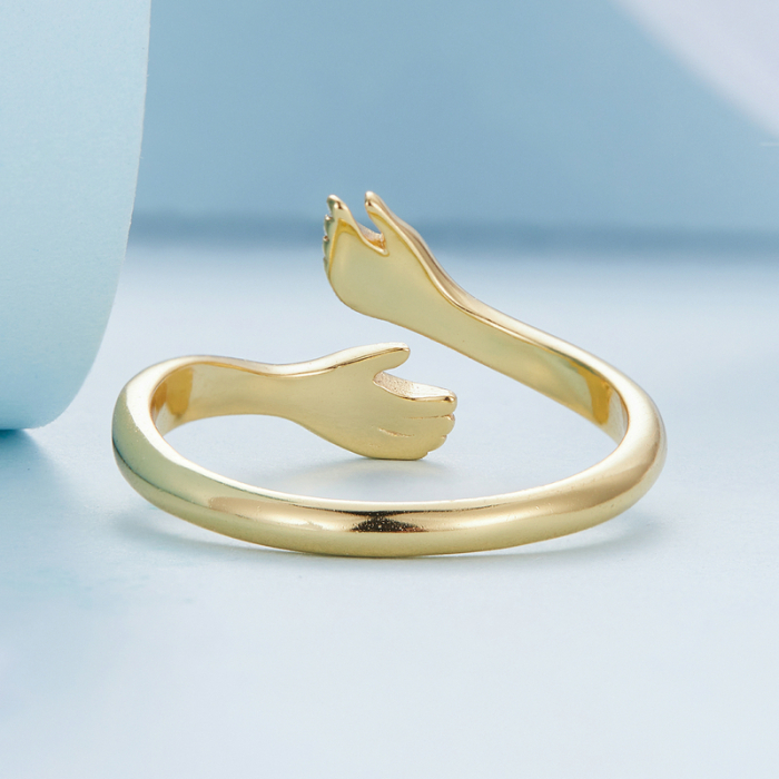 Inel argint imbratisare [6]