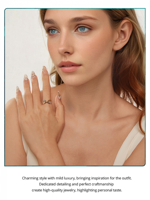 Inel argint Infinit [13]