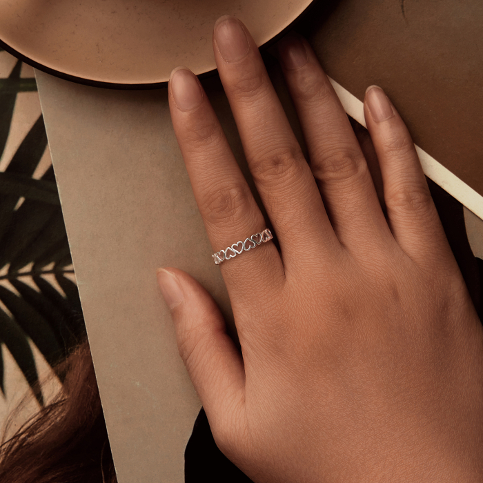 Inel argint inimioare [8]