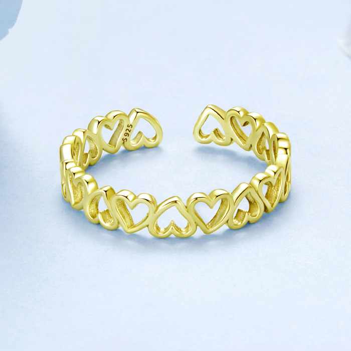 Inel argint inimioare [6]