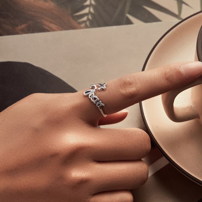 Inel argint Jesus Cross [10]