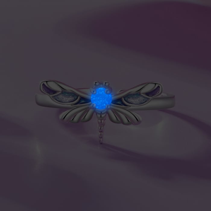 Inel argint Libelula [8]