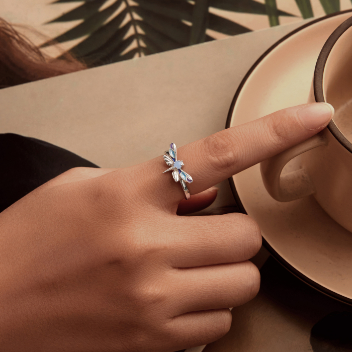 Inel argint Libelula [6]