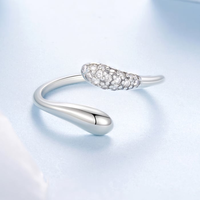 Inel argint picaturi [6]