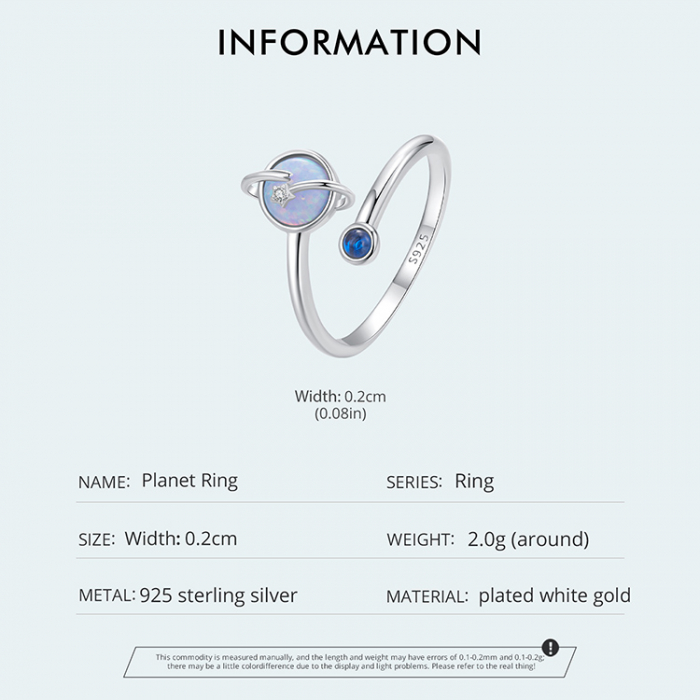 Inel argint Planeta si Opal [13]