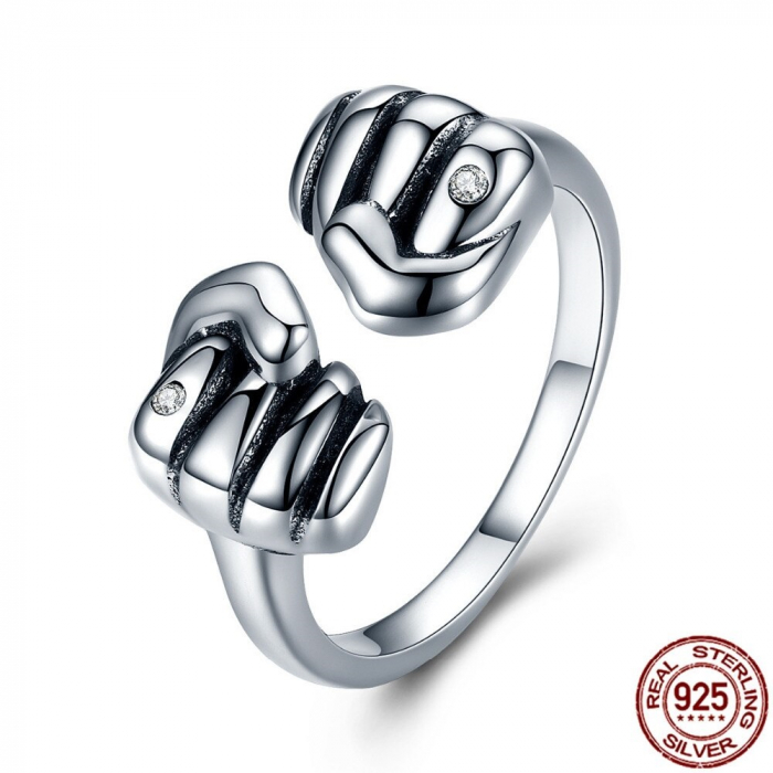 Inel argint Puterea Curajului [4]