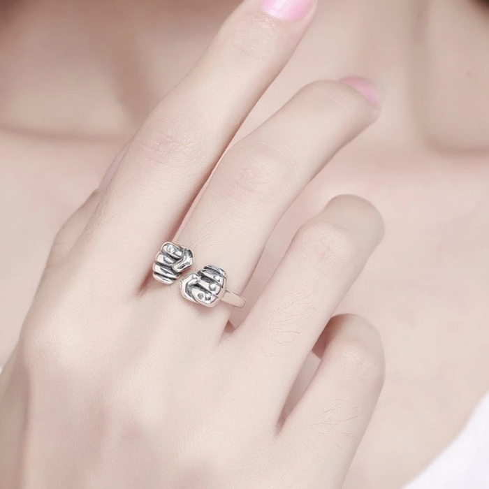 Inel argint Puterea Curajului [5]