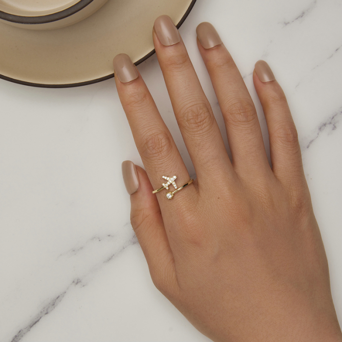 Inel argint reglabil calatorii [6]