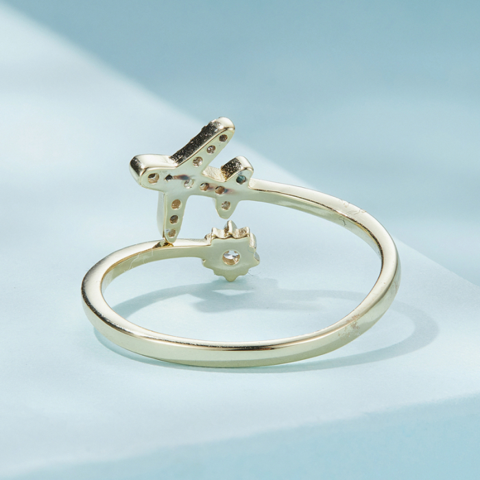 Inel argint reglabil calatorii [7]