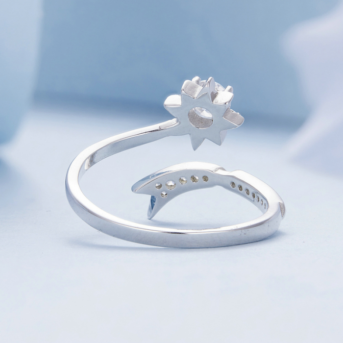 Inel argint reglabil steaua cazatoare [7]