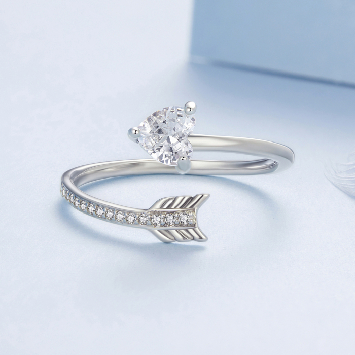 Inel argint Sageata Dragostei [7]