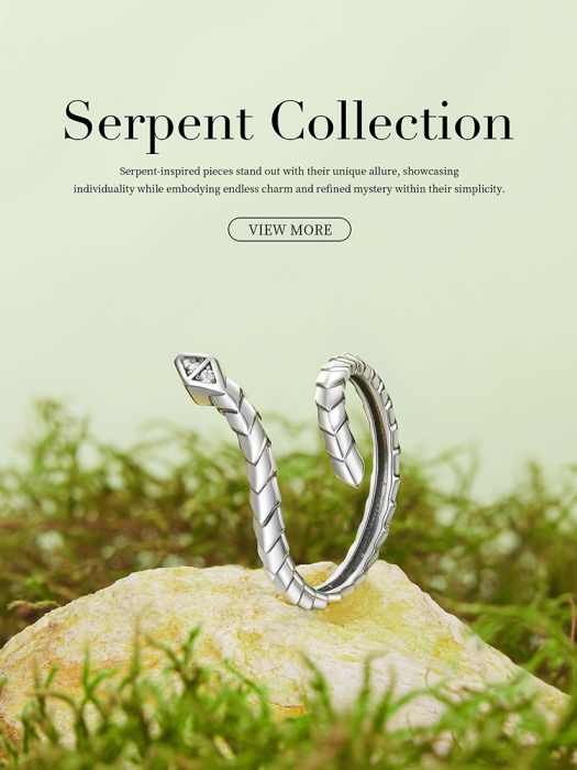 Inel argint sarpe [19]