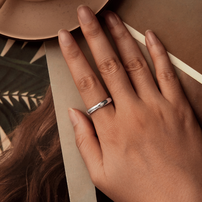 Inel argint simplu [7]