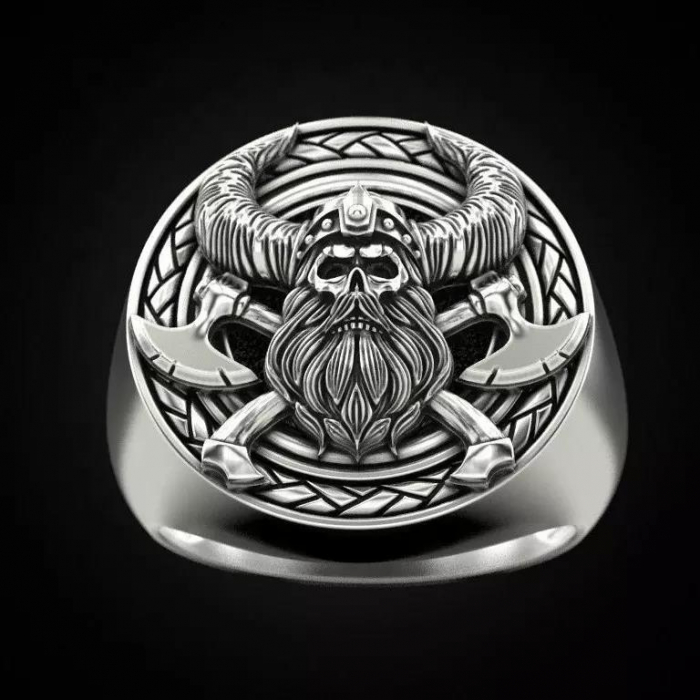 Inel din inox Viking [3]