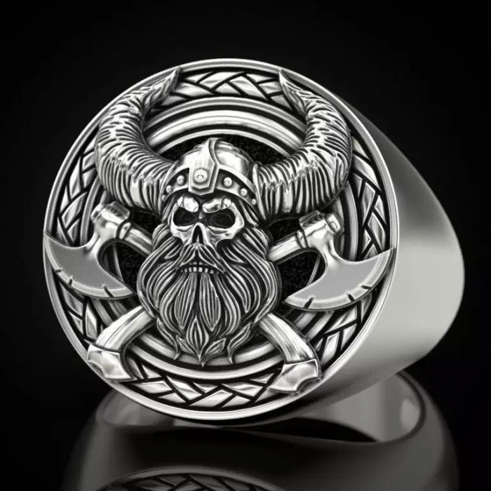Inel din inox Viking [4]