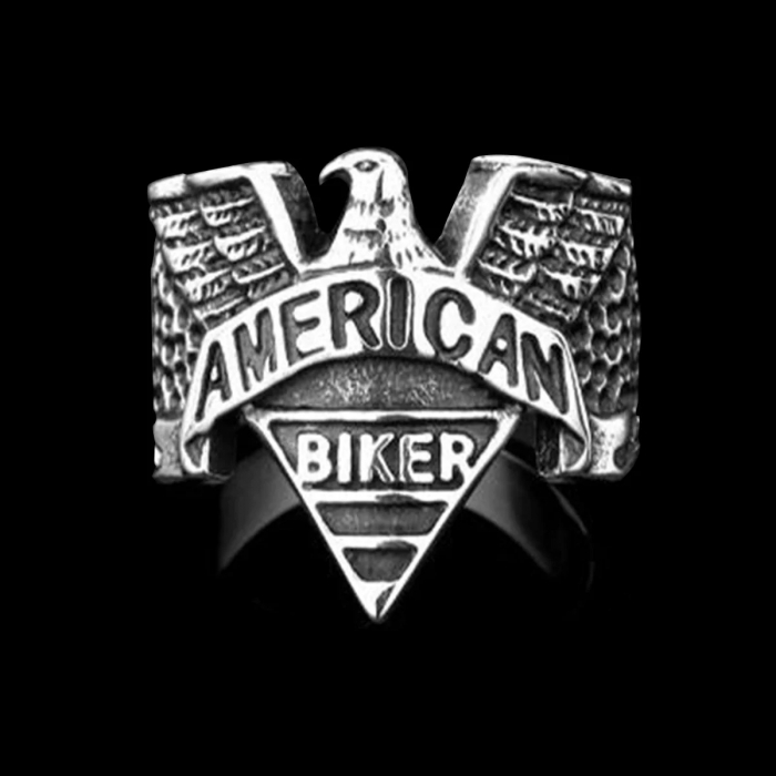 Inel inox American Biker [7]