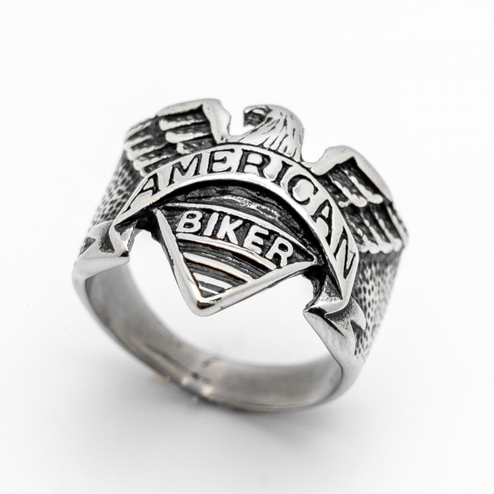 Inel inox American Biker [6]