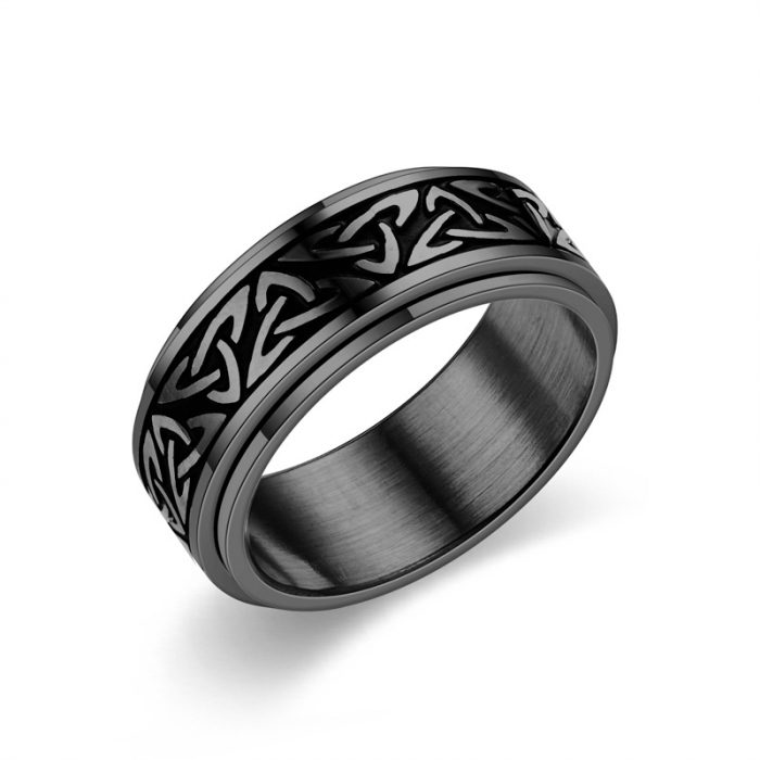 Inel inox antistres Viking [2]