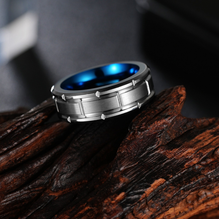 Inel inox canelat [2]