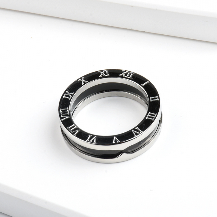 Inel inox cu cifre romane [3]