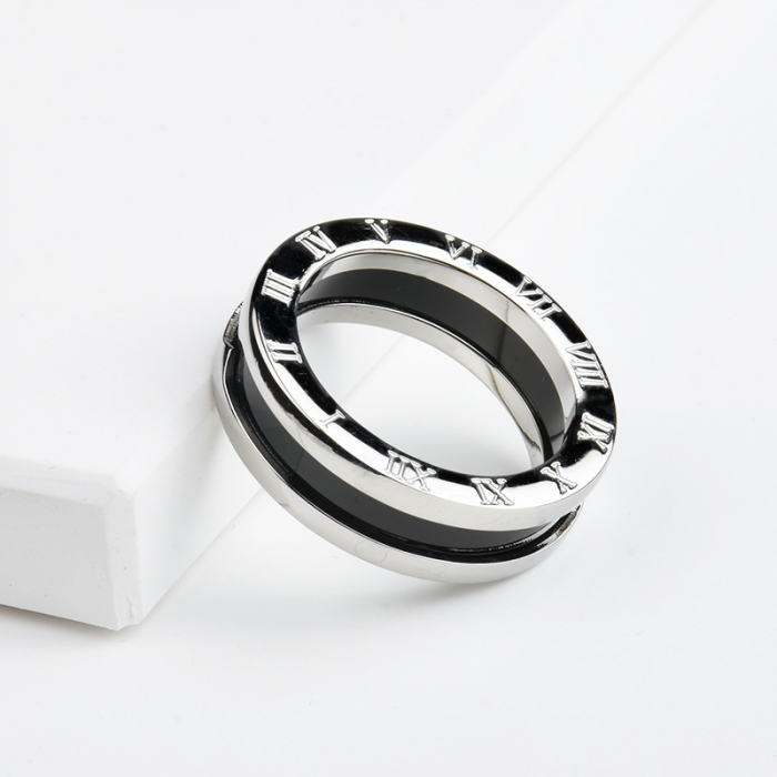 Inel inox cu cifre romane [4]