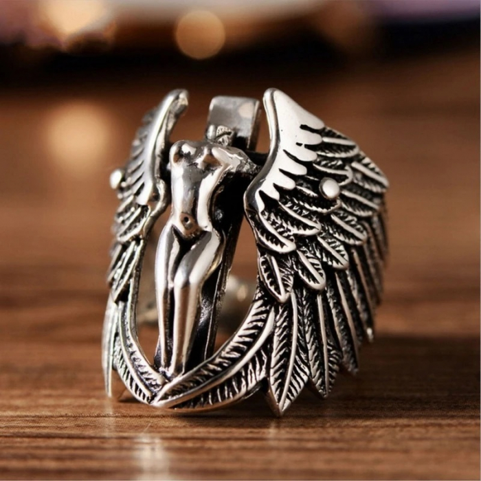 Inel inox cu inger ispititor [4]