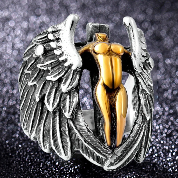 Inel inox cu inger ispititor [7]